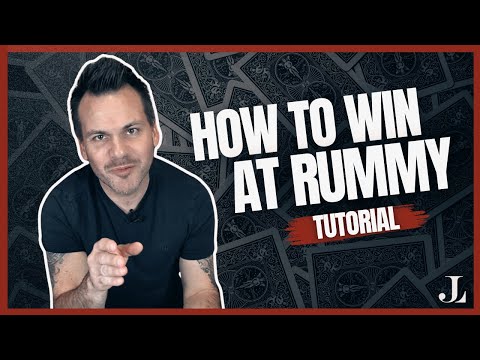 How to WIN at RUMMY! #rummy #cardgame #magician #cardtrick #howto