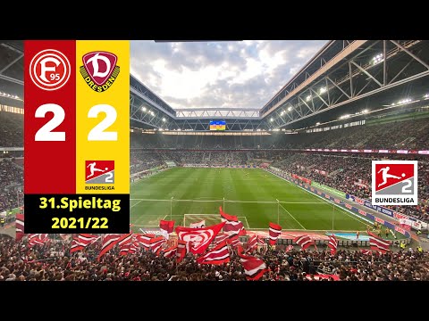 Fortuna Düsseldorf - Dynamo Dresden ( 2:2 ) Alle Tore & Highlights 22.04.2022