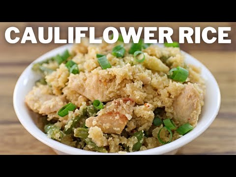 Chicken Cauliflower Fried Rice Recipe