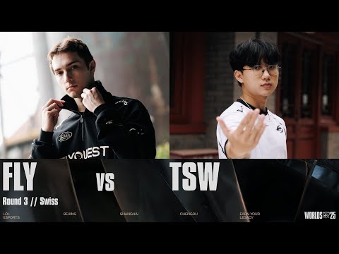 FLY vs TSW | WORLDS 2025 | Swiss | Game 01 | FlyQuest vs Team Secret Whales