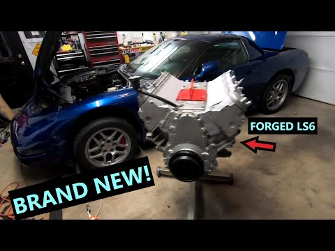 Corvette C5 Z06 New Engine Homecoming - Let The Build Begin!