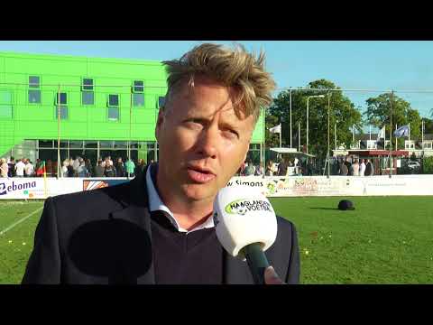 Richard Elzinga (FC 's-Gravenzande) na verlies finale Haaglanden Voetbal Toernooi 2018