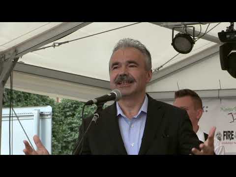 A II. Dunamenti Halfesztivál megnyitója 2018-ban.