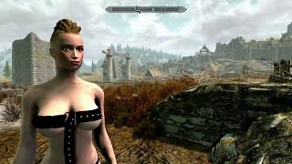 Skyrim Special Edition Mod Review Belt Bra Top An Outfit That Makes No Sense