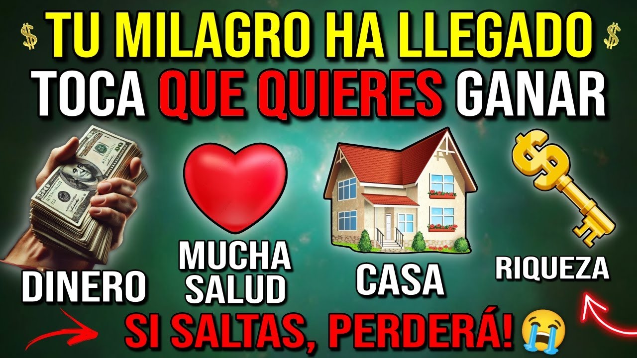 😍🍀 ¡HOY DIOS TRAE TU SANACIÓN FINANCIERA! 💰 EN SOLO 7 MINUTOS TU RIQUEZA LLEGARÁ 🙏