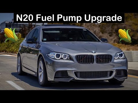 SLEEPER 528i BUILD! N20 B58 High Pressure Fuel Pump Install DIY Navardi Tuned E85 HPFP Upgrade B58tu