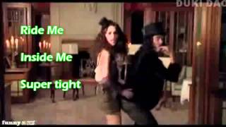 Jackie Q feat. Russell Brand  - Supertight  + Lyrics on screen