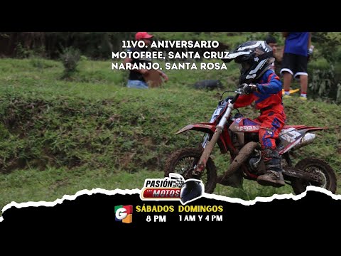 11vo.  Aniversario Moto Free Style, en Santa Cruz Naranjo, Santa Rosa