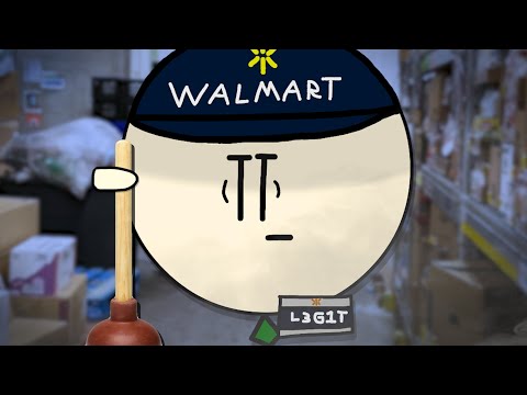 Working At Walmart - Animated Story