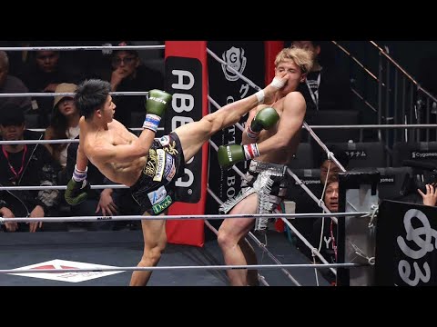 【RIZIN】K-1朝久泰央の三日月蹴りでYURAが悶絶、ダウン応酬の死闘制す「めちゃくちゃ熱い」「朝久最高だよ！」 TO Kyo Queen