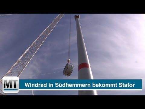 Windrad in Hille-Südhemmern bekommt Stator