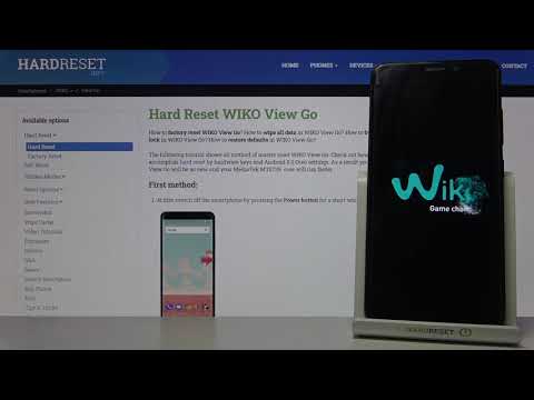Wiko View Go - Welcoming Animation | Turning On the Device