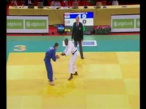 JUDO 2009 Tournois de Paris: Sirazhudin Magomedov (RUS) - Oscar Cardenas (CUB)