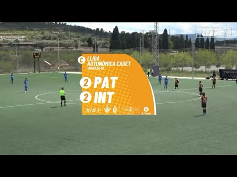 Resum Patacona CF 2 2 CF Inter San José 21 4 2022