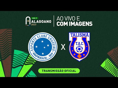 Cruzeiro x Talismã Sertãozinho - 1ª FASE - ALAGOANO SUB 17
