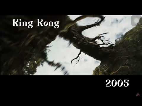 King Kong Log Scene Evolution 1933-2005