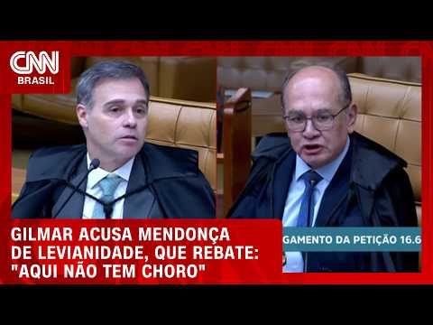 André Mendonça e Gilmar Mendes discutem em sessão; Dino pede vista | CNN 360°