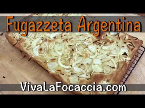 Ricetta Focaccia Fugazetta Argentina con Cipolle Ripiena di Formaggio