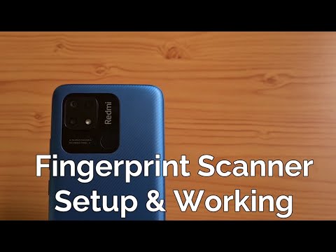 Redmi 10 Fingerprint Scanner Setup & Working