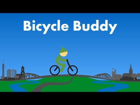 Bicycle Buddy app - RijnWaalPad