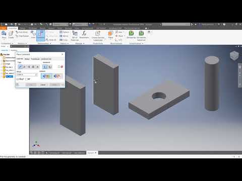 Autodesk Inventor 2018: 4 : Basic Assembly