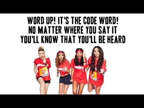 Little Mix - Word Up (Lyrics + Pictures) HD