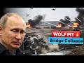 UKRAINIAN AMBUSH WOLF PIT Bridge Collapse Devastates Russian Column