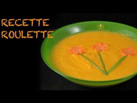 Recette : Soupe carottes, lait de coco !