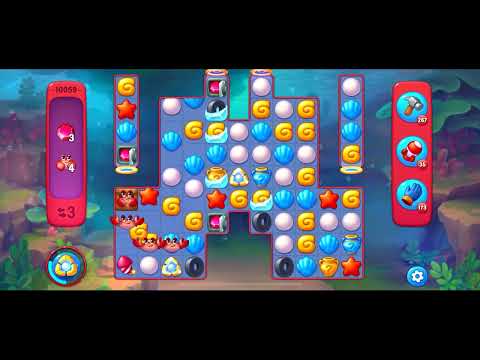 Fishdom Hard level 10059 no boosters フィッシュダム ハード