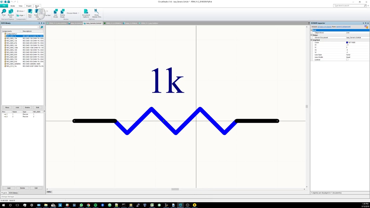 CircuitStudio problem - Missing pin/part swap configuration button in Schematic Library Editor