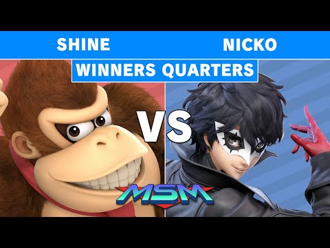 MSM 186 - ShiNe (Donkey Kong) vs Demise | Nicko (Joker) Winners Quarters - Smash Ultimate