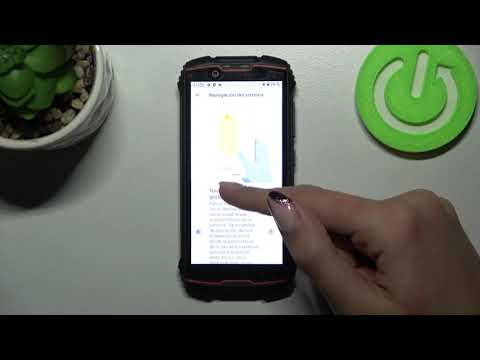 Navegación del sistema en Cubot King Kong Mini 2 - configurar la barra de navegación