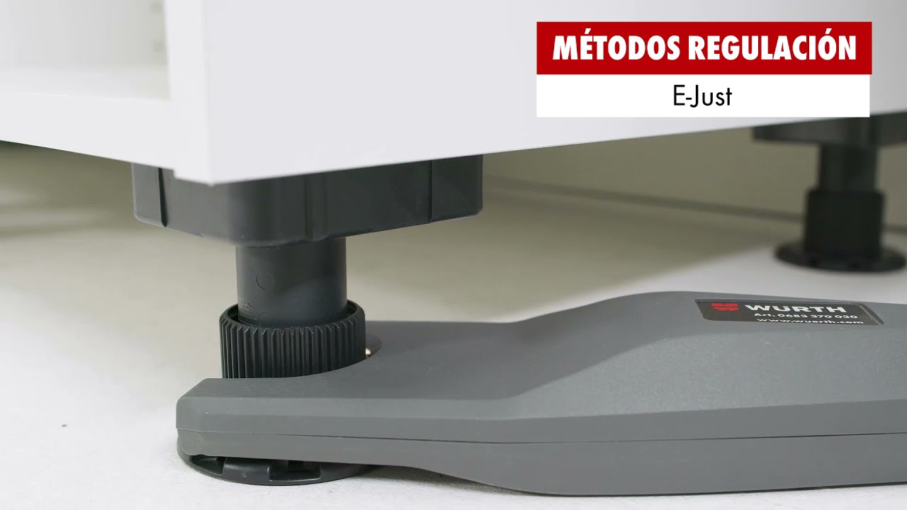 Patas E-JUST - Herraje para Nivelación de Muebles