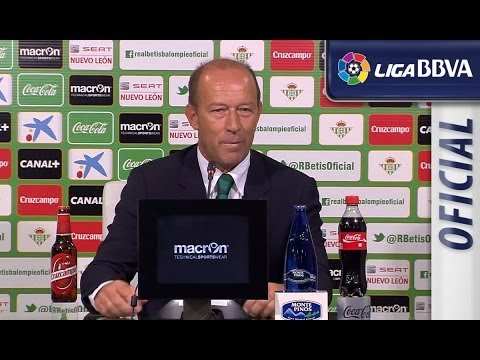 Rueda de Prensa de Calderón tras el Real Betis (2-0) RCD Espanyol - HD