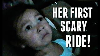 HER FIRST SCARY BIG KID RIDE! - June 11, 2017 -  ItsJudysLife Vlogs