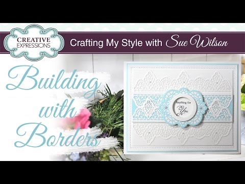 How To Create Pretty Backgrounds | Crafting My Style with Sue Wilson