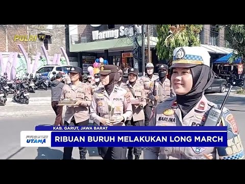 PERINGATAN HARI BURUH DIAWARNAI PEMBERIAN HADIAH POLRES GARUT