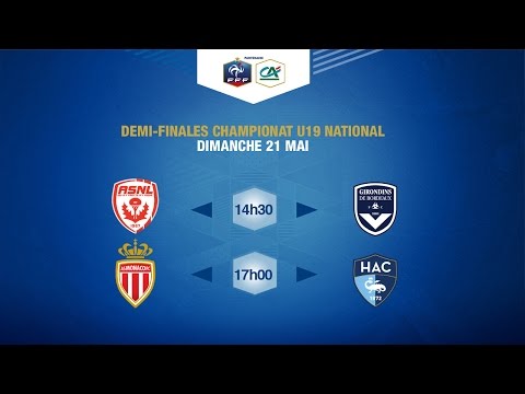 Dimanche 21 : demi-finales du championnat national U19 en live