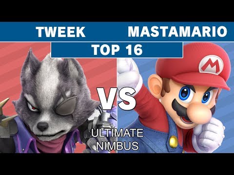 Ultimate Nimbus - TSM | Tweek (Wolf) VS MastaMario (Mario) Top 16 - Smash Ultimate