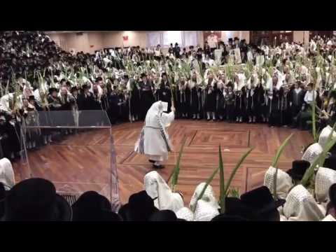 Bobover Rebbe Hoshana Rabbah 5777