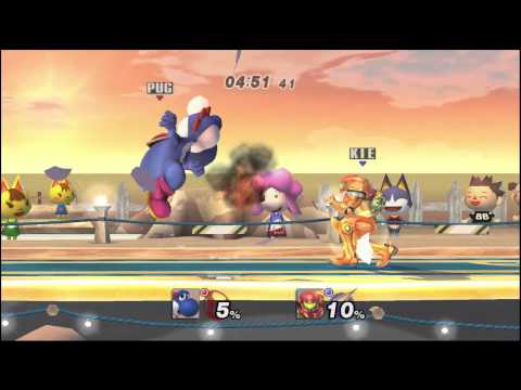 Kie_Rigby (Samus) vs pug (Yoshi) Project M 3.5 HD 60fps