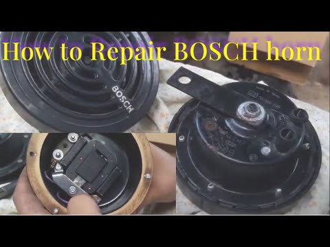 How to repair horn Bosch