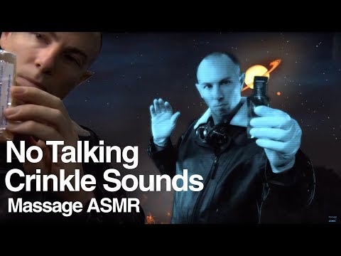 A Futuristic Holographic Crinkle Heaven 10.1 No Talking ASMR & Relaxation
