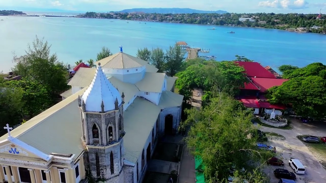Discover the aerial panorama of Church of Our Lady of the Assumption.