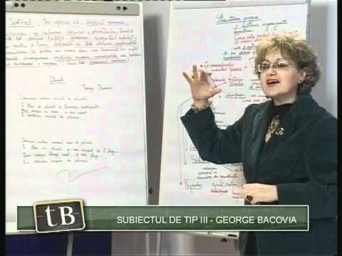 ( telebaconline.blogspot.com ) SUBIECTUL DE TIP 3 BACOVIA