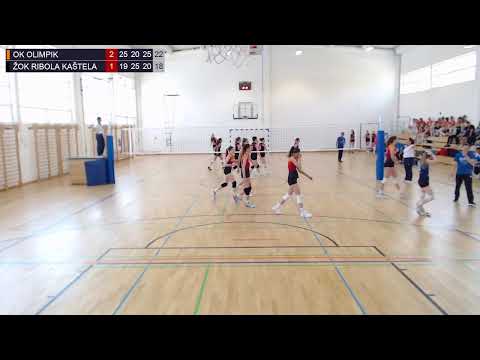 28.5.2023., PH KADETKINJE, ZA TREĆE MJESTO, OK OLIMPIK - ŽOK RIBOLA KAŠTELA