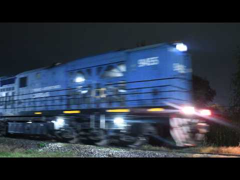 [4K] Tren cargado de Trenes Argentinos Cargas con la CRRC CDD-3A1 9455 pasando por Marcos Juárez!!!!