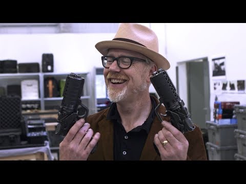 Adam Savage Prolongs His Decades-Old Obsession By Checking Out The Prop Guns From 'Blade Runner 2049'