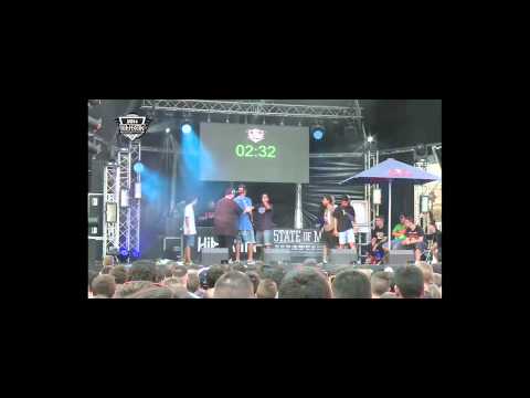 CHAR LEE, HASKIE, TIEMPO vs SRG, ROB, GOSTAMAN (CUARTOS DE FINAL) HIPNOTIK T3 2014