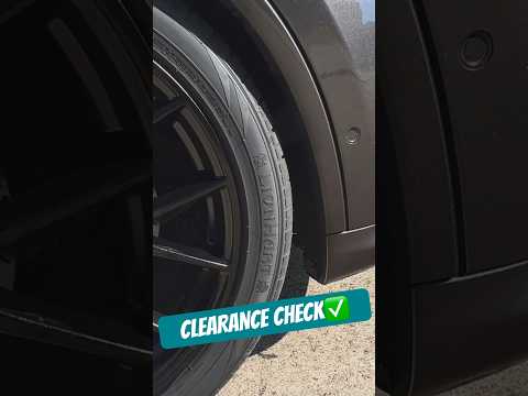 DURANGO RT: NEW TIRES CLEARANCE CHECK/LOWERED ON EIBACH PRO KIT